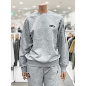 [지프]남녀공용 와펜 시리즈 맨투맨(JQ4TSU834_MG)_DG