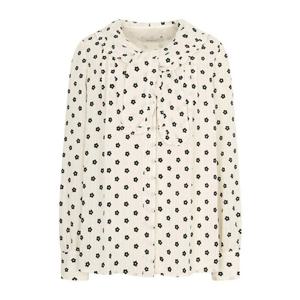 [JJ JIGOTT][JJ지고트]프릴 타이넥 플로럴 블라우스 GNBA0BL30_D