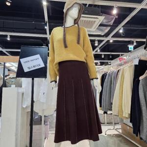 밀스튜디오 DP02 허리밴드스커트 LRBSKS104