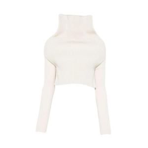 릭오웬스 터틀 넥 골지 탑 RO02E4675KWVH21