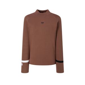 닥스 골프 여성 25FW INHERITANCE 카멜 라인 JQD 하이넥 니트 탑 DNSW5D851CM