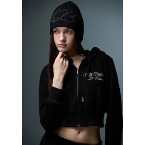 [에고이스트] [CAPSULE LINE] 크롭 레터링 후드 집업 ER4CZ160