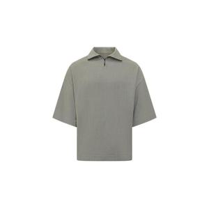 Fear of God 반팔 지퍼 디테일 폴로 셔츠 FG25FW60609HVW 259 TP956987676