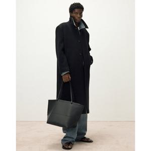 일꼬르소 25FW 파인 울 스트럭처 맥코트 블랙 IECO5F001BK