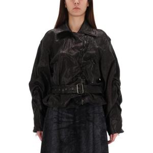 디젤 가죽 자켓 A20741 0SLCW9XX Black