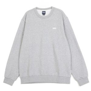 휠라긴팔티 TQJ FS2POG4101U-LML 기모 베이직 스몰로고 맨투맨