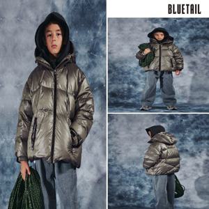 [블루테일]AZH3JP02BG 베이지 후드 다운 점퍼