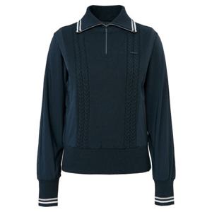 [와이드앵글]여성 TO 우븐 하이브리드 반집 방풍 스웨터 Off White(WWW25K32W3)