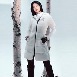 [와이드앵글]여성 TO 하프슬리브 미들 다운 Off White(WWW25533W3)