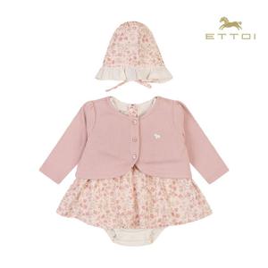 [에뜨와]루엔가디건바디수트SET 07S727981/임신,출산,백일,돌선물,조카선물