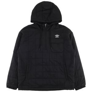 엄브로 멜로우 퀼티드 패딩 후드아노락 UQ423CWTO1BLK
