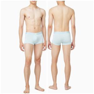 남성 모던 로고 패치 마이크로 로우 라이즈 트렁크 NB4440-WDB