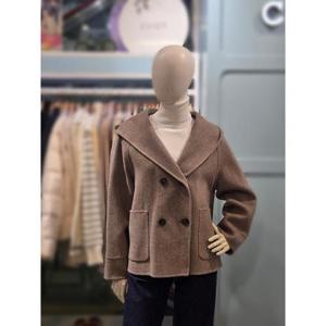 클리지 세이브존03 클리지 숄 후드 더블자켓 AGCN8WJK11A