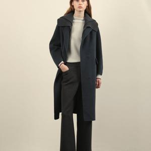 [올리비아로렌]VOCEA4WA411 니트라이너핸드메이드롱코트