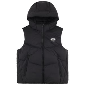 엄브로 액티브 플라이트 후드 다운 베스트 UQ421SDVO1BLK