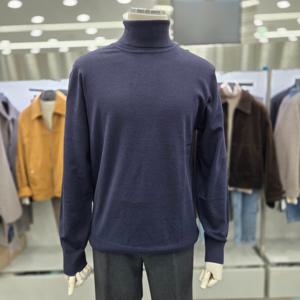 [앤드지]기본 핏 터틀넥 플레인 니트 JBSF4EU1004 NV