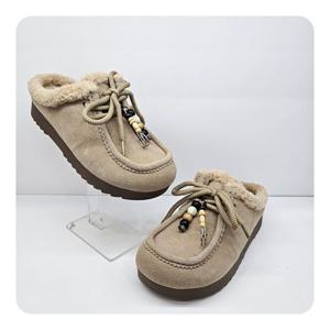 [탠디]미셸by탠디여성 3cm 스웨이드 털창 블로퍼 WX25225-BE