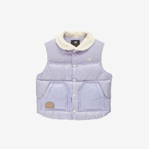 M 뉴발란스키즈조끼 HQK NK9HE4204U-88 Sports club 부클카라형 배색 베스트 (덕)