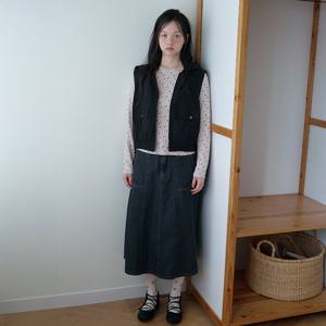 [써스데이아일랜드][여성]레이스 트리밍 티셔츠(T256MTS146W)