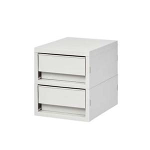 시스맥스 뉴트로 소품함 소형 2단 CG 56042 소품함 보관함 정리함 사무 문구 소지품 수납함