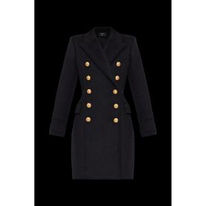 Balmain 10 Bottoni 코트 FF1UB065WB500PA TP565489916