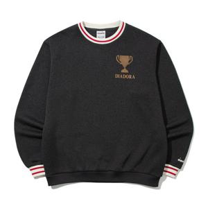 [디아도라]디아도라 브러쉬드 코지 맨투맨 GREY D5423LFS72-GRD