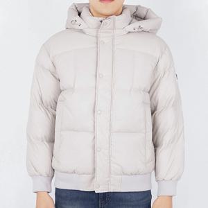 [게스]게스 남성 후드탈착 다운봄퍼 패딩 라이트베이지 MO4W5875