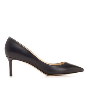 지미추 로미 60 스틸레토 힐 가죽 펌프스 ROMY 60 BLACK