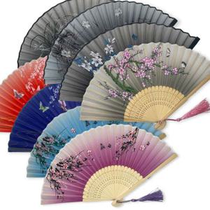 전통 대나무 접이식 태슬 부채 8종 LM-0584 부채 대나무부채 접이식부채 손부채 전통부채 한지부채 부채접이식 접이부채 접는부채 선물부채