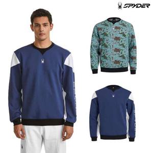 [스파이더] 공용 BEVANS 빅 레터링 로고 맨투맨 티셔츠 SPGFCNRL333U