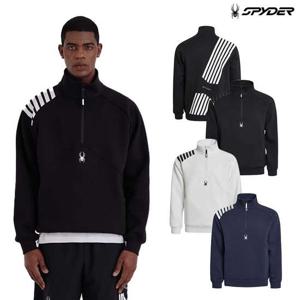 [스파이더] 남성 롱 라드패드 아노락 하프 집업 SPIPCNRL302M