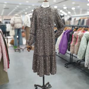 [써스데이아일랜드]멀티 플라워 반오픈 원피스 T248MOP241W