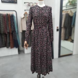 [써스데이아일랜드]플라워 보더 풀오픈 원피스 T246MOP147W