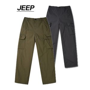 [지프]남녀공용 기모본딩 와이드 카고팬츠(JP4PTU551)_DG)