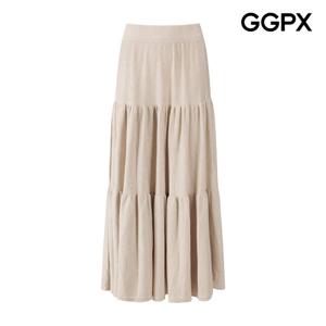 [지지피엑스]캉캉 니트 맥시 스커트 GP9SK039F