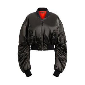 돌체앤가바나 크롭 봄버 재킷 F9T51TFUMS6