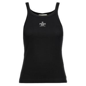 펜디 민소매 티셔츠 FS7966ANQMF0GME Black