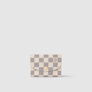 루이비통 카드지갑 다미에 아주르 캔버스 로잘리 코인 퍼스 N61276