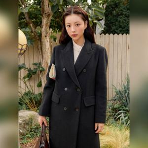 [올리브데올리브] 올리브데올리브 테일러드 라쿤 롱 코트 OW5WHB050