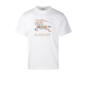 버버리 반팔 티셔츠 8119014 B7078 CHALK