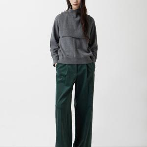 [쥬크]코듀로이 원턱 와이드 팬츠  Z254MSA017