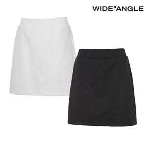 [와이드앵글] WWU23Q12 CO 로고 올오버 플레어 큐롯