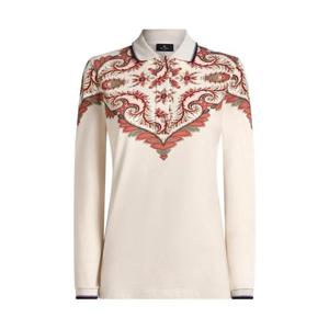 25 FW 에트로 페이즐리 프린트 폴로 셔츠 WRMD0002AKA49 TP446037726