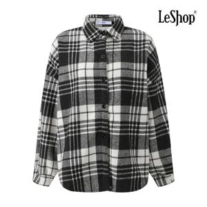 [르샵]안감 퍼 체크 윈터 셔츠 BPBBL006A