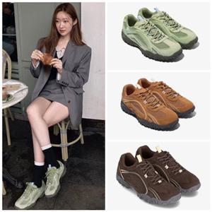 [FILA] 한소희 차정원 착용 슈즈 휠라 에샤페 LX 초코 말차 카멜 3종 (FS261OD03X087)