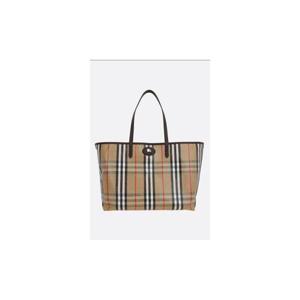 BURBERRY Highlands medium tote bag in coated canvas 8112222B9368
