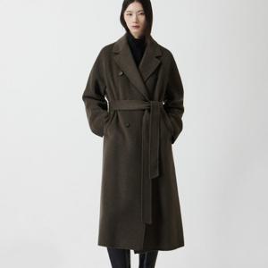 [쥬크]울 블렌디드 벨티드 더블코트Z254MSG539