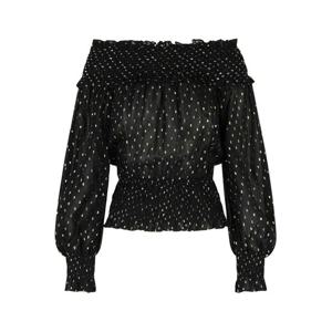 [SELF-PORTRAIT] 라프리마 여성 크루 넥 쉬폰 비스코스 스웨터 RS26156TBLACK 블랙 /8