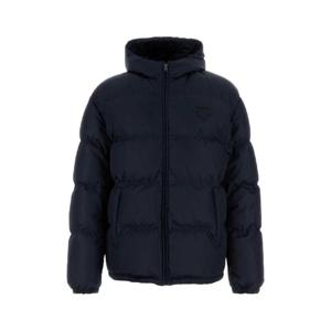 PRADA Navy blue Re-Nylon down jacket SGC922SOOO11C9 F0SVF
