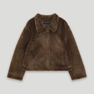 [코데즈컴바인]퍼 하프 자켓 CKD-FR001WB